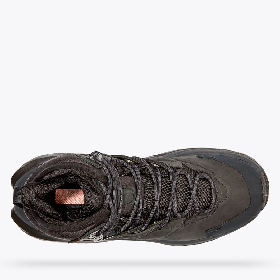 Hoka Women's Kaha 2 GORE-TEX Walking Boots Black / Black - achilles heel