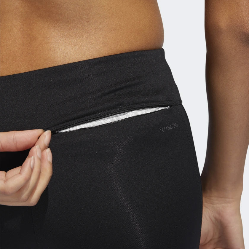 adidas Women's Own The Run Tight Black - achilles heel