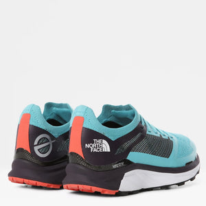 The North Face Women's Flight Vectiv Trail Running Shoes Transantarctic Blue / Dark Eggplant Purple - achilles heel