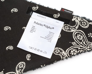 Satisfy Polartec Alpha Bandana Black - achilles heel