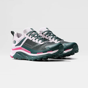 The North Face Women's Vectiv Infinite Futurelight Trail Running Shoes Ponderosa Green / Gardenia White - achilles heel