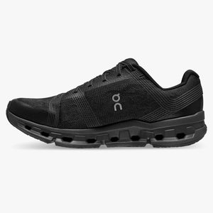 On Women's Cloudgo Wide Fit Running Shoes Black / Eclipse - achilles heel