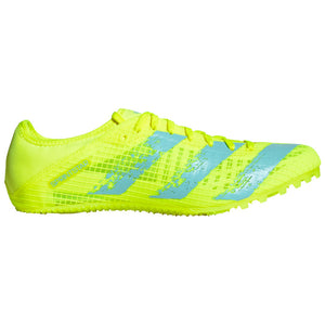 adidas Sprintstar Running Spikes Solar Yellow / Clear Aqua - achilles heel