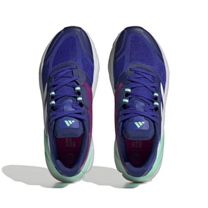 adidas Men's Adistar CS Running Shoes Lucid Blue / Cloud White / Pulse Mint - achilles heel