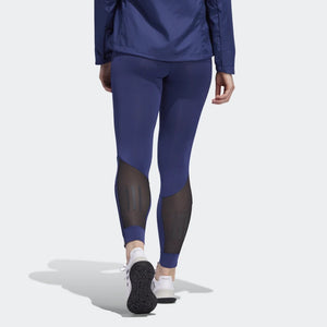 adidas Women's Own The Run Tight Indigo - achilles heel