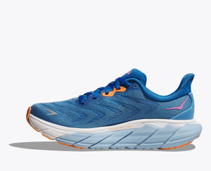 Hoka Women's Arahi 6 Running Shoes All Aboard / Coastal Sky - achilles heel
