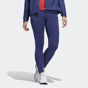 adidas Women's Own The Run Tight Indigo - achilles heel