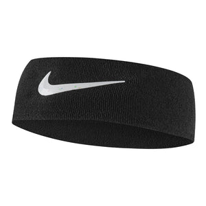 Nike Athletic Headband Wide Black / Black / White - achilles heel