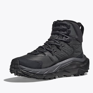 Hoka Men's Kaha 2 GORE-TEX Walking Boots Black / Black - achilles heel