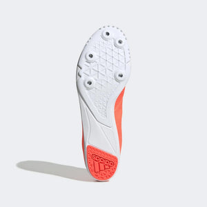 adidas Women's Distancestar Running Spikes Coral - achilles heel