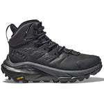 Hoka Men's Kaha 2 GORE-TEX Walking Boots Black / Black - achilles heel