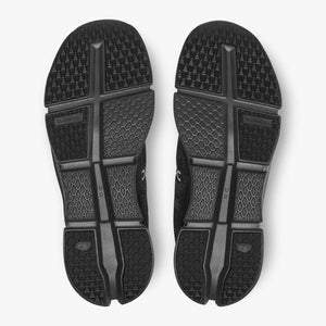 On Women's Cloudgo Wide Fit Running Shoes Black / Eclipse - achilles heel