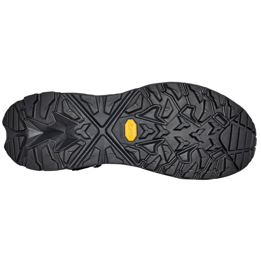 Hoka Men's Anacapa Mid GORE-TEX Walking Boots Black / Black - achilles heel