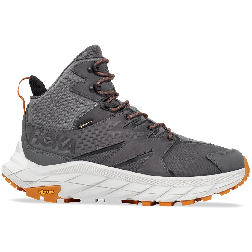 Hoka Men's Anacapa Mid GORE-TEX Walking Boots Castle Rock / Harbor Mist - Achilles Heel