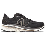 New Balance Men's 860v13 Extra Wide Fit Running Shoes Black / White / Magnet - achilles heel