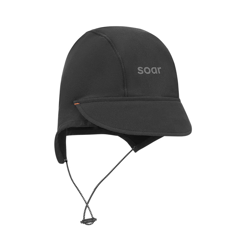 Soar WoolTech Winter Cap Black - achilles heel