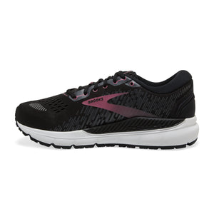 Brooks Women's Addiction GTS 15 Running Shoes Black / Ebony / Mauvewood - achilles heel