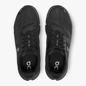 On Women's Cloudgo Wide Fit Running Shoes Black / Eclipse - achilles heel