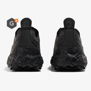 norda Men's 001 G+ Graphene Trail Running Shoes Stealth Black - achilles heel