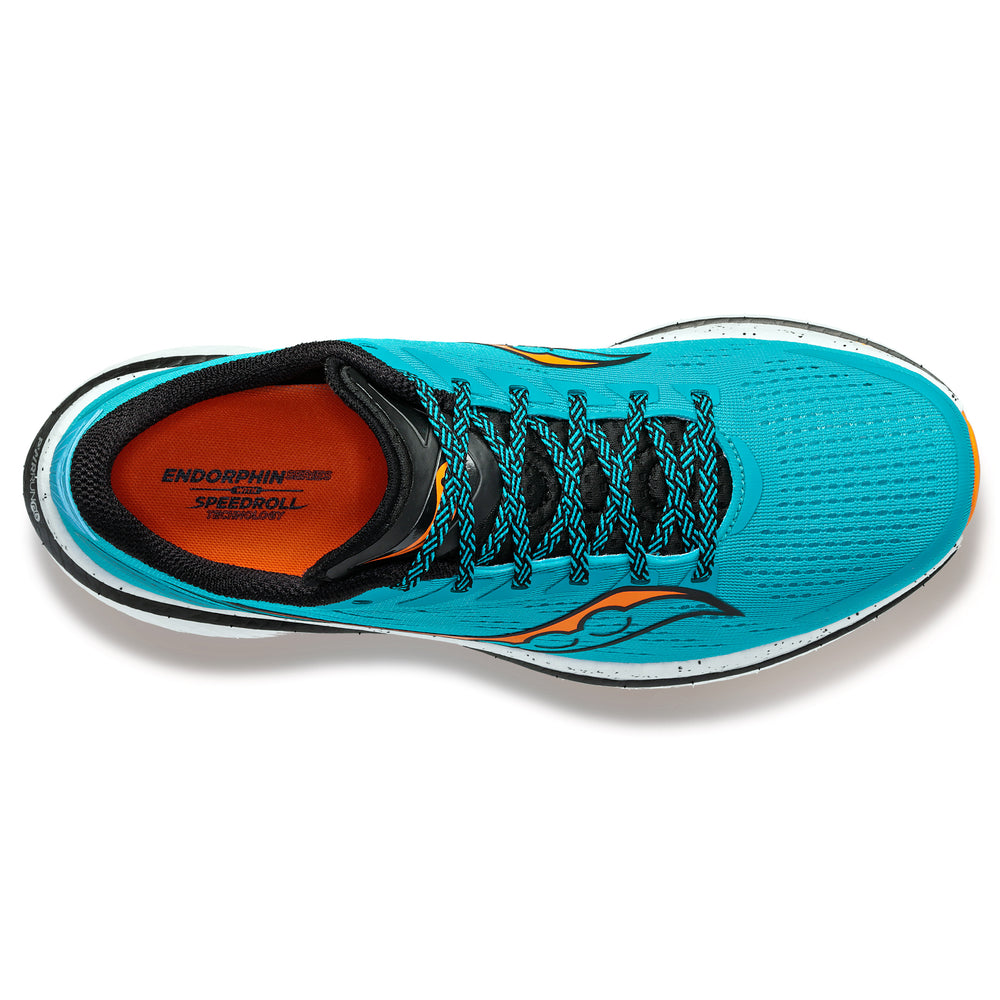 Saucony Men's Endorphin Speed 3 Running Shoes Agave / Black - achilles heel