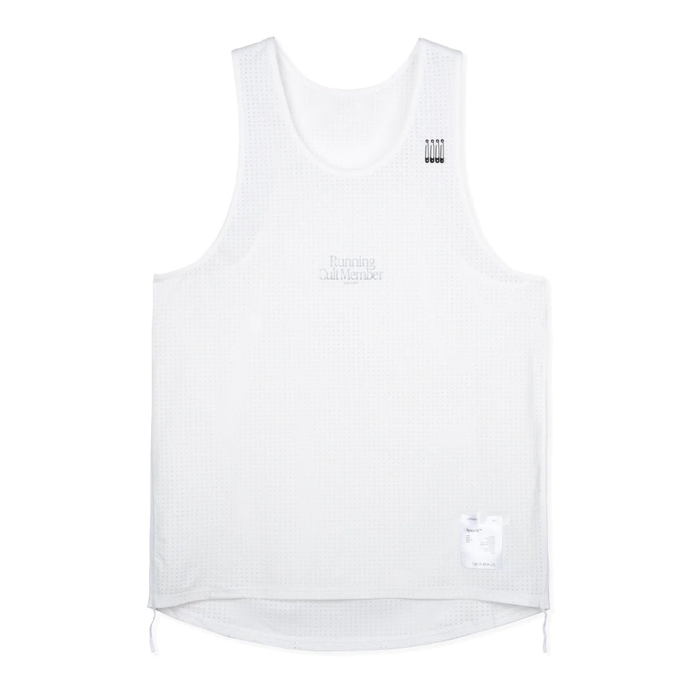 Satisfy Space-O Singlet Off-White - achilles heel