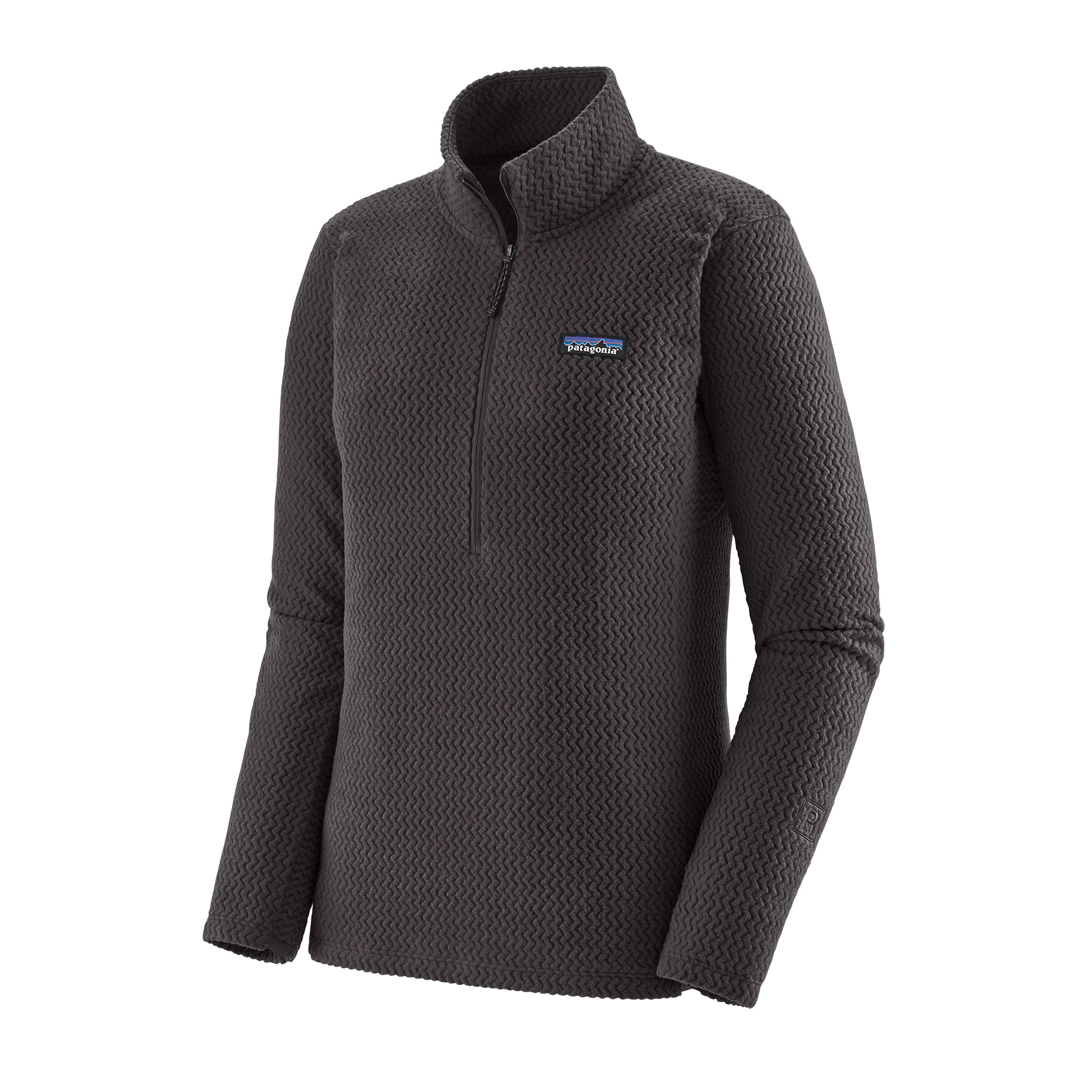 Patagonia Women's R1 Air Zip Neck Black - Achilles Heel