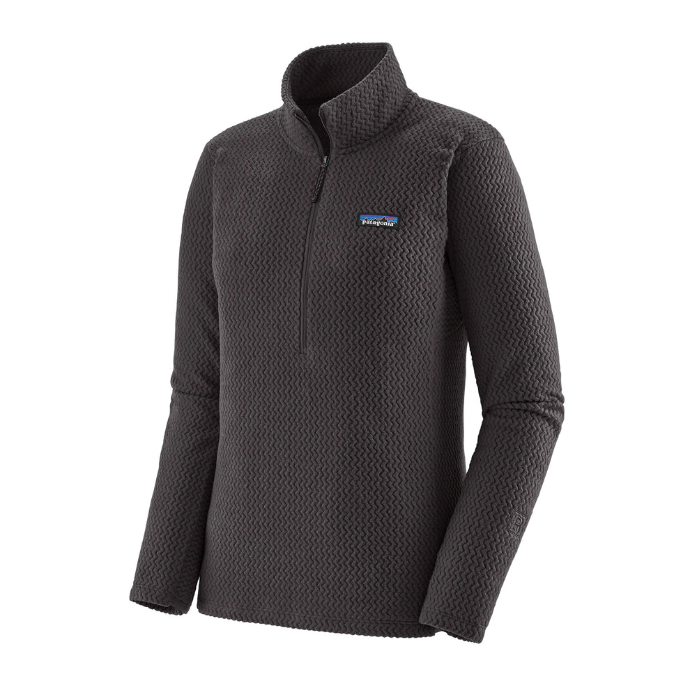 Patagonia Women's R1 Air Zip Neck Black - achilles heel