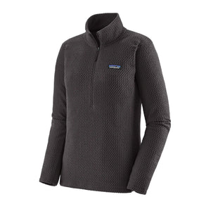 Patagonia Women's R1 Air Zip Neck Black - achilles heel