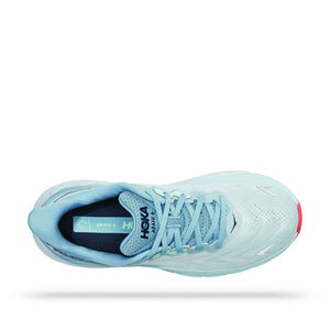 Hoka Women's Arahi 6 Wide Fit Running Shoes Plein Air / Blue Fog - achilles heel