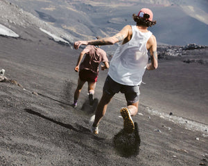 Satisfy Space-O Singlet Off-White - achilles heel