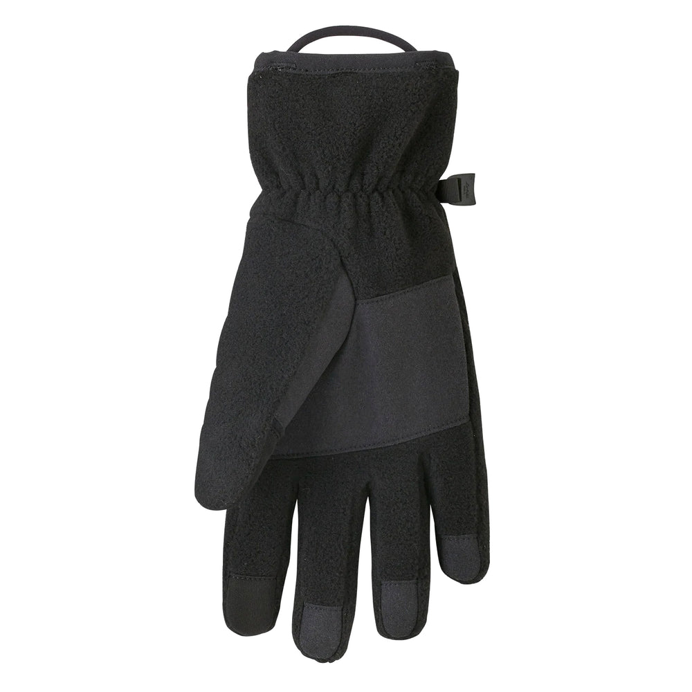 Patagonia Synchilla Fleece Gloves Black - achilles heel