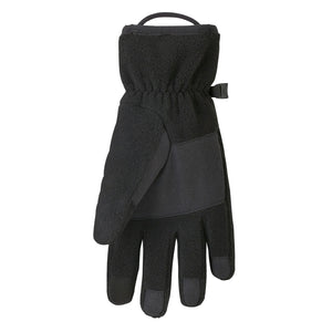 Patagonia Synchilla Fleece Gloves Black - achilles heel