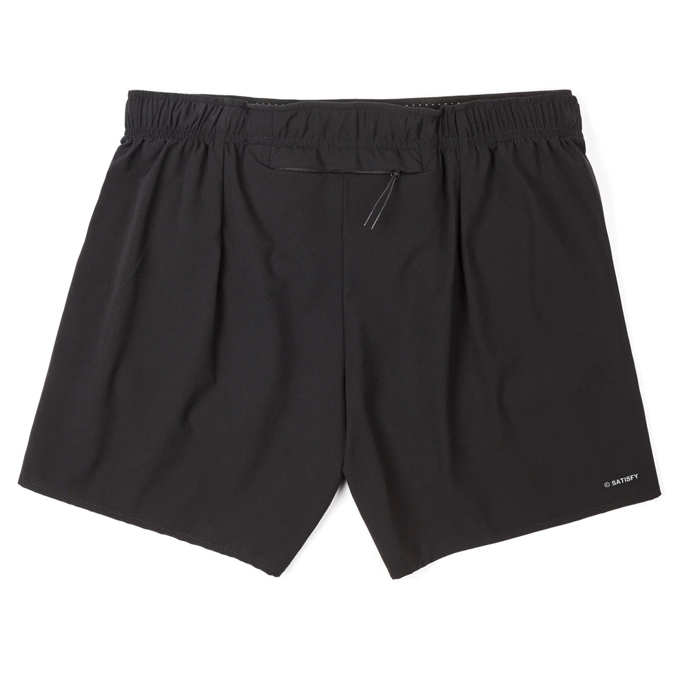 Satisfy Justice 5 Inch Unlined Shorts Black - achilles heel