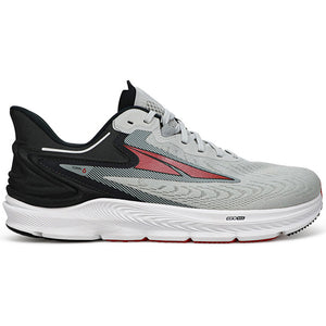 Altra Men's Torin 6 Running Shoes Grey / Red - achilles heel
