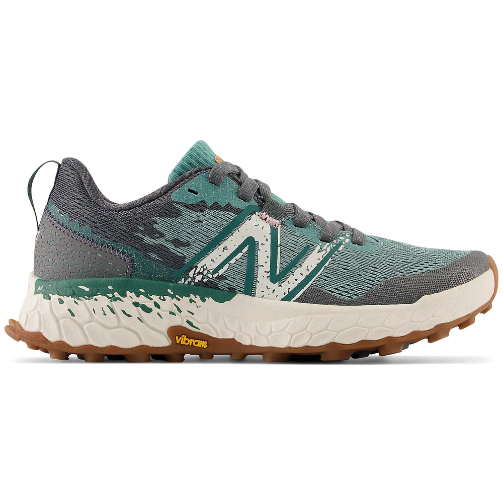 New Balance Women's X Hierro v7 Trail Running Shoes Faded Teal / Graphite / Grey Matter - achilles heel