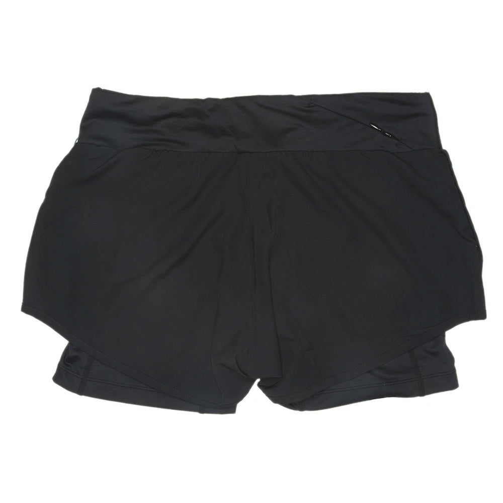 SAYSKY Women's 2 In 1 Shorts Black - achilles heel