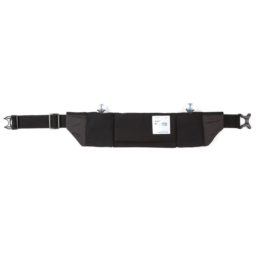Satisfy Justice Hydration Belt Black - achilles heel