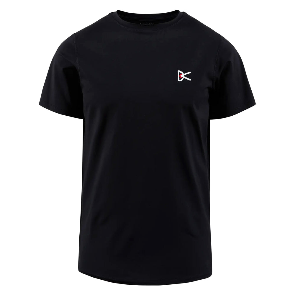 District Vision Men's Aloe Tee Black - achilles heel