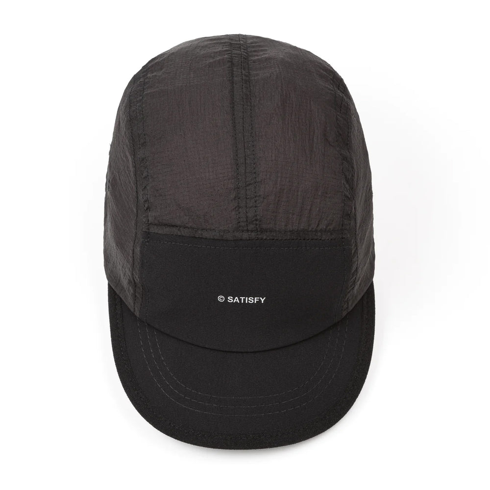 Satisfy Rippy Trail Cap Black - achilles heel