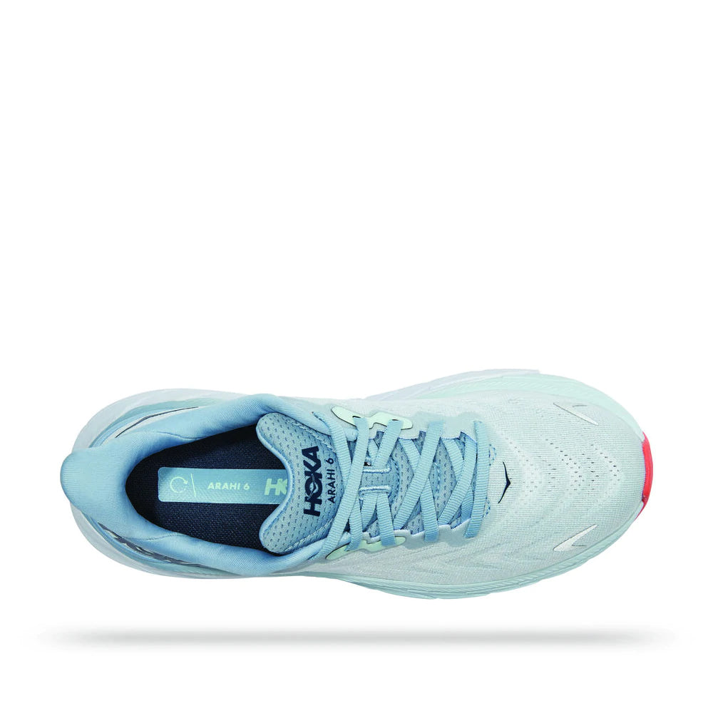 Hoka Women's Arahi 6 Running Shoes Plein Air / Blue Fog - achilles heel