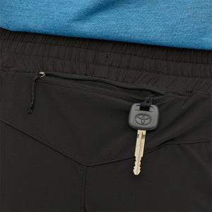 Patagonia Women's Nine Trails 6 Inch Shorts Black - achilles heel