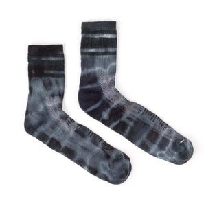 Satisfy Merino Tube Socks Ink Tie-Dye - achilles heel