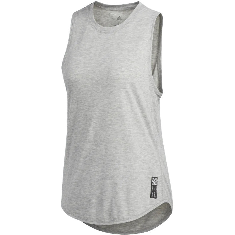 adidas Women's Adapt Tank Grey Heather - achilles heel