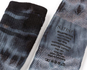 Satisfy Merino Tube Socks Ink Tie-Dye - achilles heel