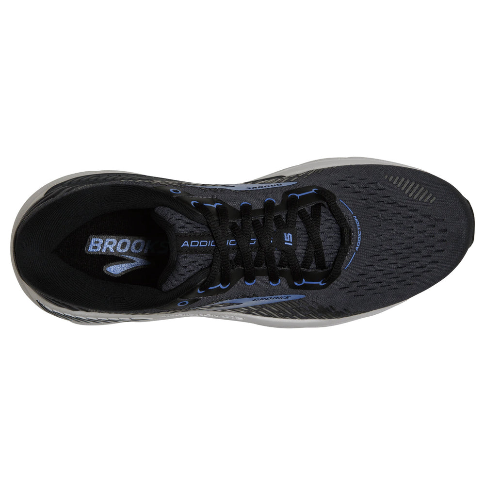 Brooks Men's Addiction GTS 15 Running Shoes India Ink / Black Blue - achilles heel