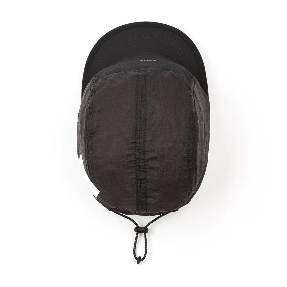 Satisfy Rippy Trail Cap Black - achilles heel