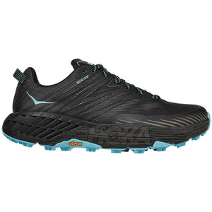 Hoka Women's Speedgoat 4 GORE-TEX Trail Running Shoes Anthracite / Dark Gull Grey - achilles heel