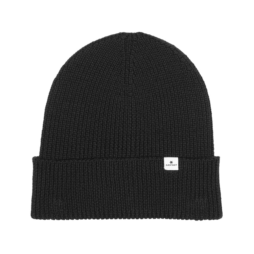 SAYSKY Merino Beanie Black - achilles heel