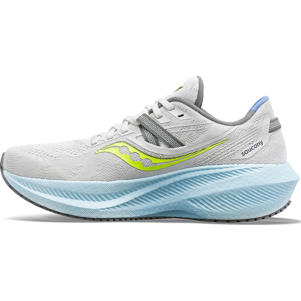 Saucony Women's Triumph 20 Running Shoes Fog / Vapor - achilles heel