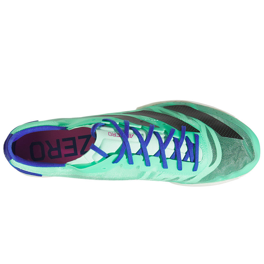 adidas Adizero Ambition Running Spikes Pulse Mint / Core Black / Lucid Blue - achilles heel